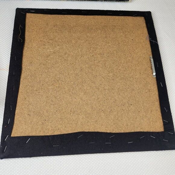 Vintage 70s Mid Century String Art Wall Hanging Open Door Night Star Complete - Picture 5 of 7